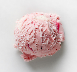 Image showing ice cream ball 