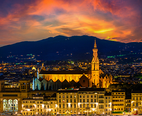 Image showing Basilica of Santa Croce