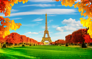 Image showing Beautiful Parisian autumn