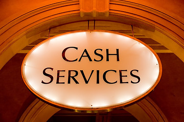 Image showing Cash services