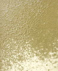 Image showing texture of sparkling wine champagne