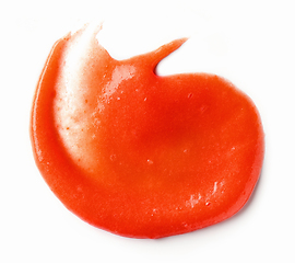 Image showing tomato puree on white background