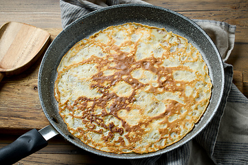 Image showing freshly baked crepe