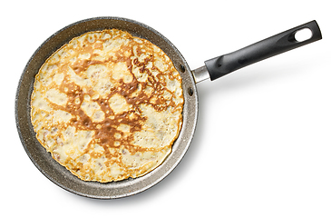 Image showing freshly baked crepe