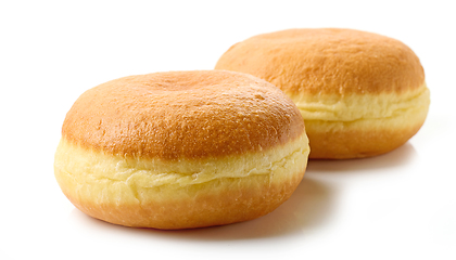 Image showing freshly baked jelly donuts