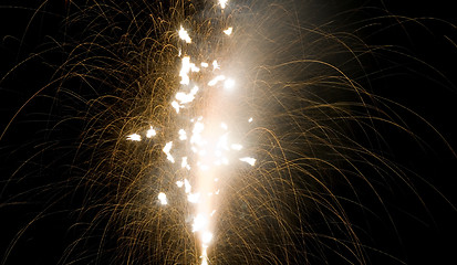 Image showing Firecrackers In The Sky