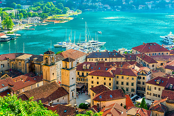 Image showing Boats in Kotor