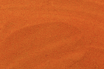 Image showing red sand in the desert