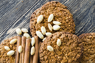 Image showing cookies and peanuts