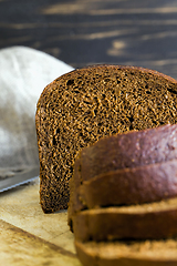 Image showing rye flour bread