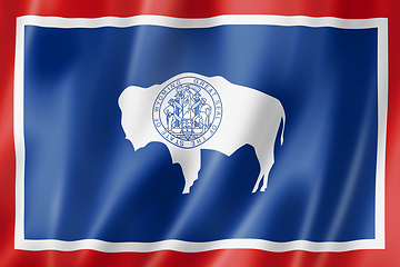 Image showing Wyoming flag, USA