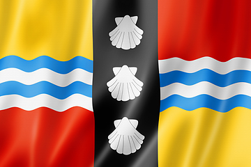 Image showing Bedfordshire County flag, UK