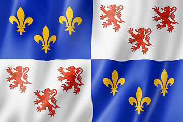 Image showing Picardy Region flag, France