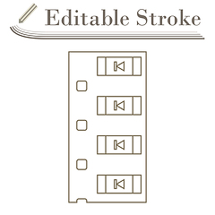 Image showing Diode Smd Component Tape Icon