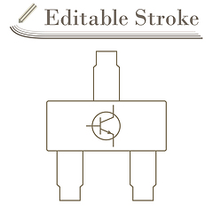 Image showing Smd Transistor Icon