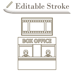 Image showing Box Office Icon