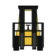 Image showing Warehouse Forklift Icon