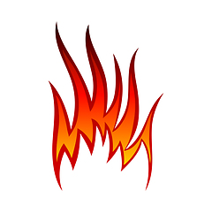 Image showing Fire Flame Element