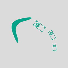 Image showing Cashback Boomerang Icon