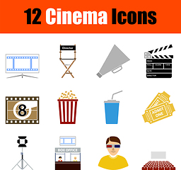 Image showing Cinema Icon Set