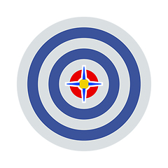 Image showing Target With Dart In Center Icon