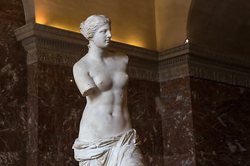 Image showing Venus of Milo, The Louvre, Paris, France