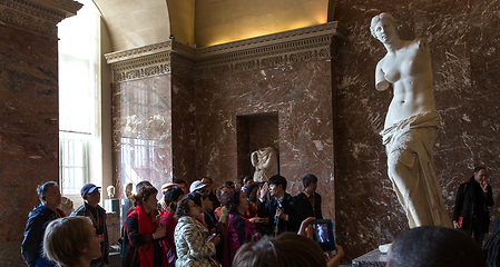 Image showing Venus of Milo, The Louvre, Paris, France