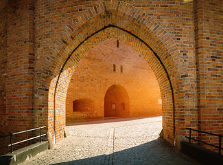 Image showing Barbican gate in Warsaw