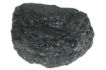 Image showing Coal isolated