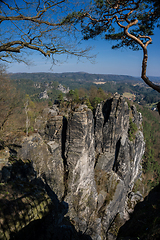 Image showing Bastei, Saxony, Germany