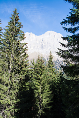 Image showing Rosengarten Group, South Tyrol, Italy