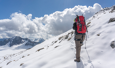 Image showing Mountain adventure in Tyrol Alps