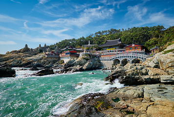 Image showing Haedong Yonggungsa Temple. Busan, South Korea