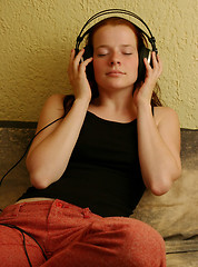 Image showing Enjoying music 5