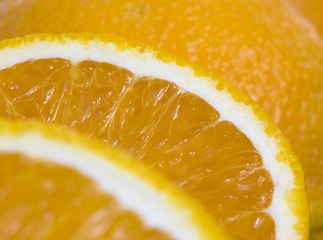 Image showing cut orange