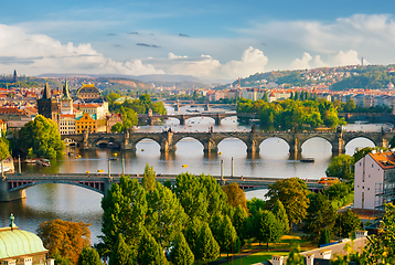 Image showing Bridges in Prague