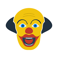 Image showing Party Clown Face Icon