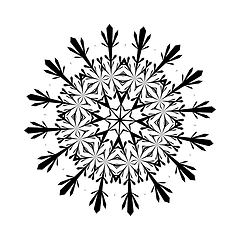 Image showing Snowflake Icon