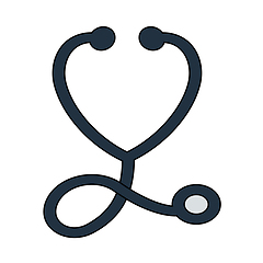 Image showing Stethoscope Icon