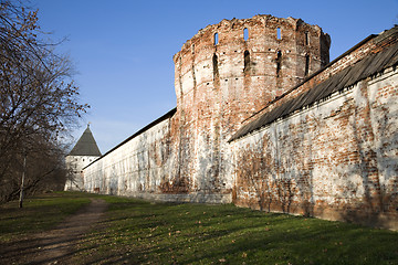 Image showing Old fortress wall