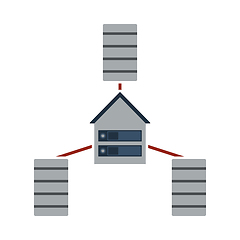 Image showing Datacenter Icon