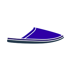 Image showing Man Home Slipper Icon