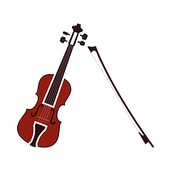 Image showing Violin Icon