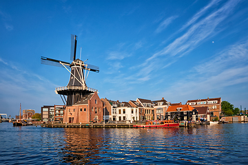 Image showing Panorama of Harlem, Netherlands