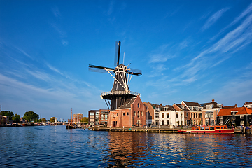 Image showing Panorama of Harlem, Netherlands