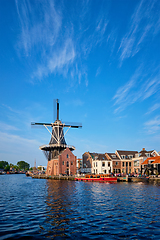 Image showing Panorama of Harlem, Netherlands