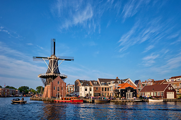 Image showing Panorama of Harlem, Netherlands