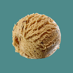 Image showing caramel ice cream