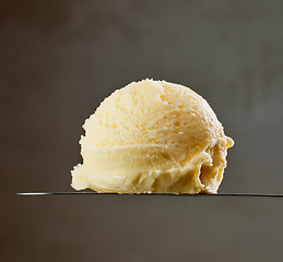 Image showing vanilla ice cream ball