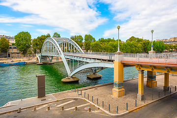 Image showing Debilly Bridge in Paris